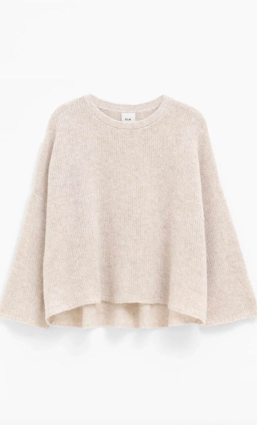 ELK Agna Sweater - Ecru