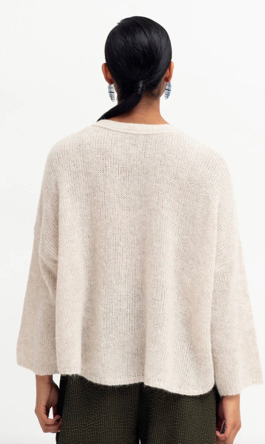 ELK Agna Sweater - Ecru