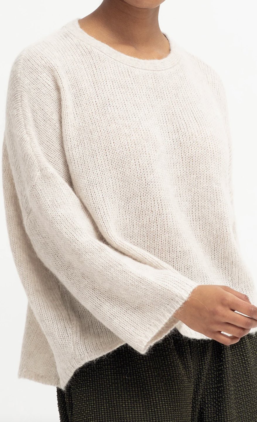 ELK Agna Sweater - Ecru
