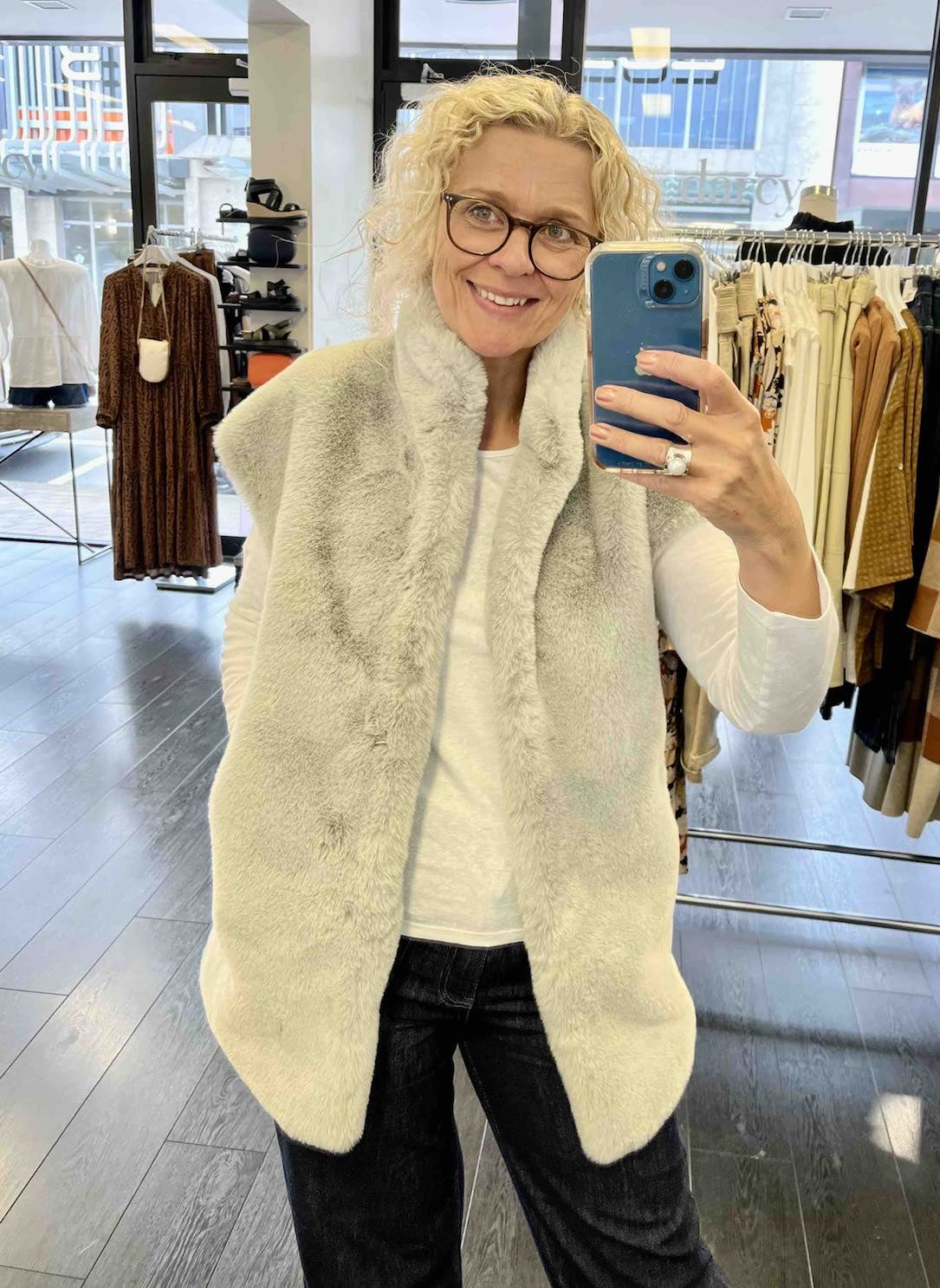 Faux Fur Vest