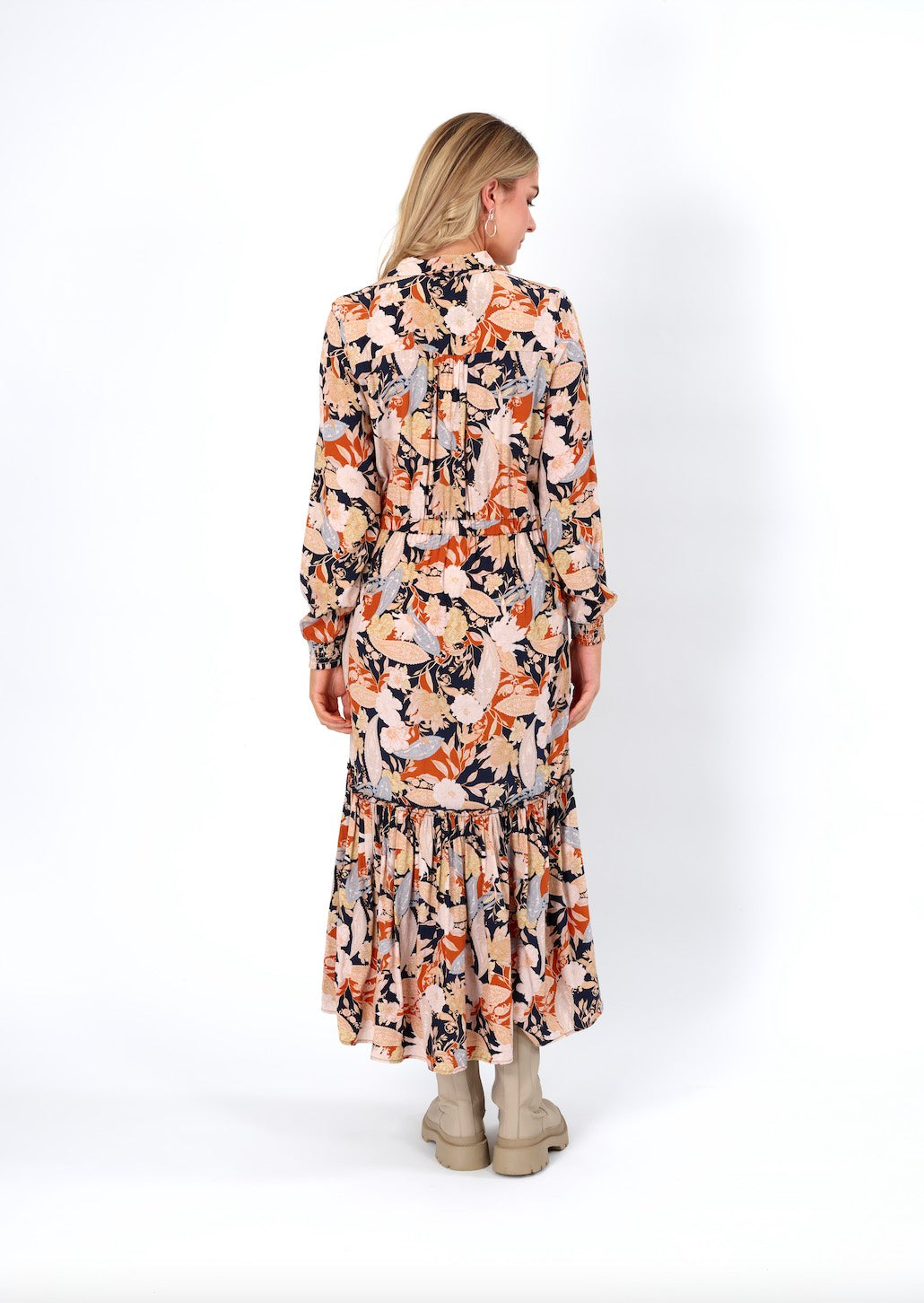 Assembly Dress - Spicy Bloom Print