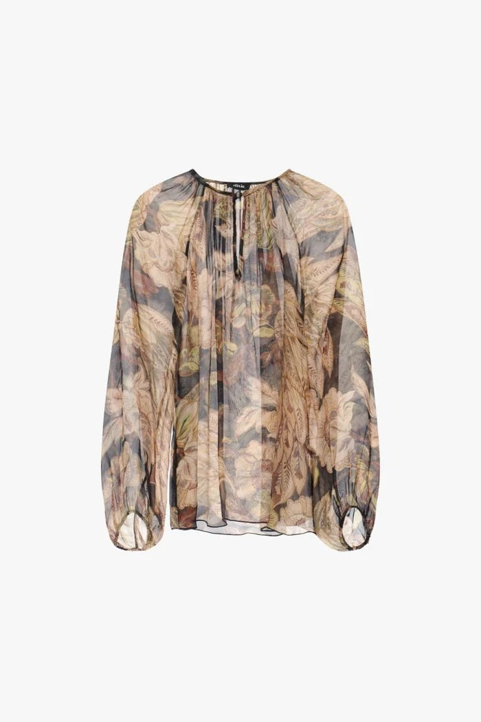 Dixie - Autumn Print Floral Blouse