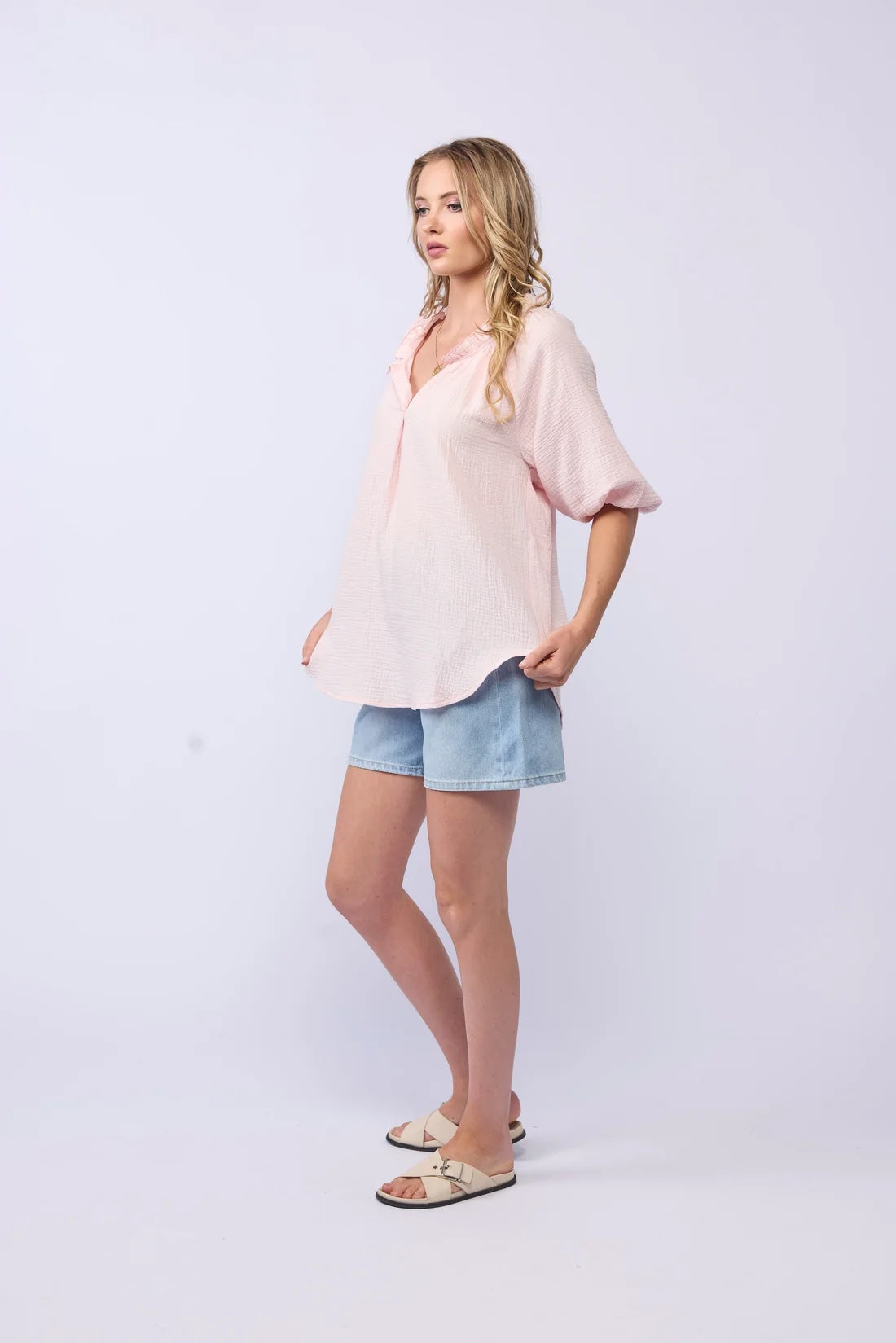 Breeze Top - Soft Pink