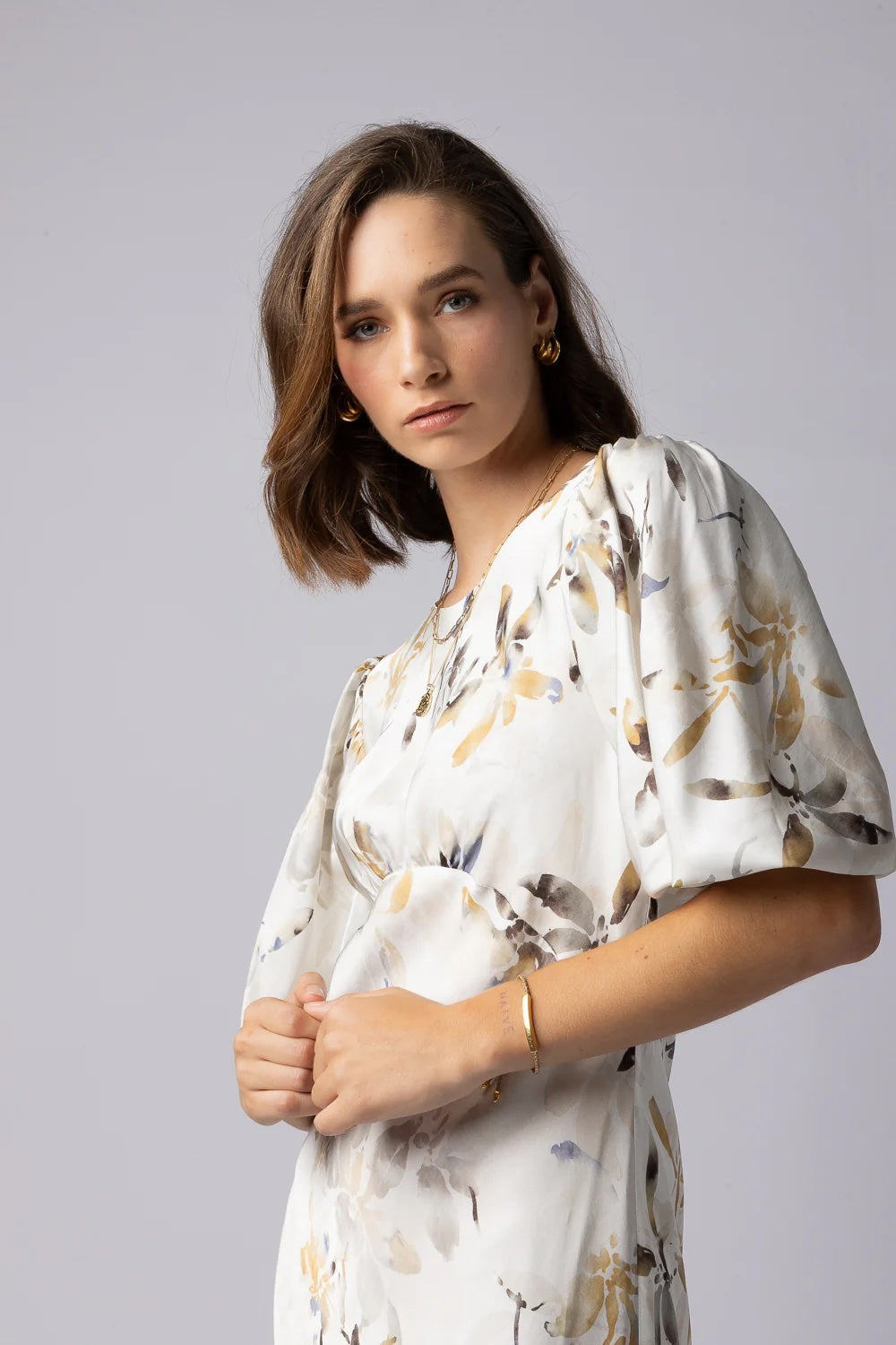 Amara Dress - Soft Floral
