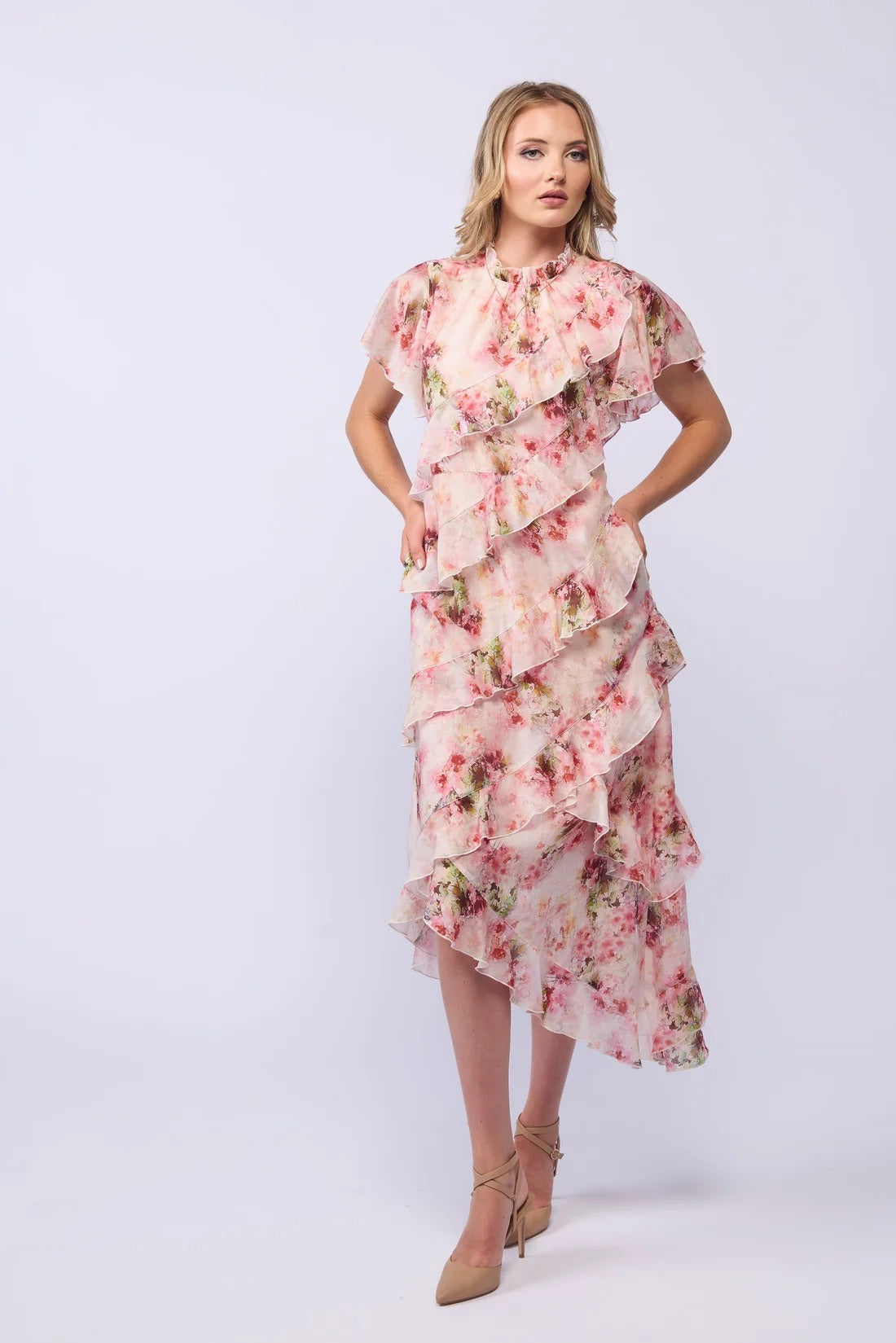 Freda Dress - Carnation