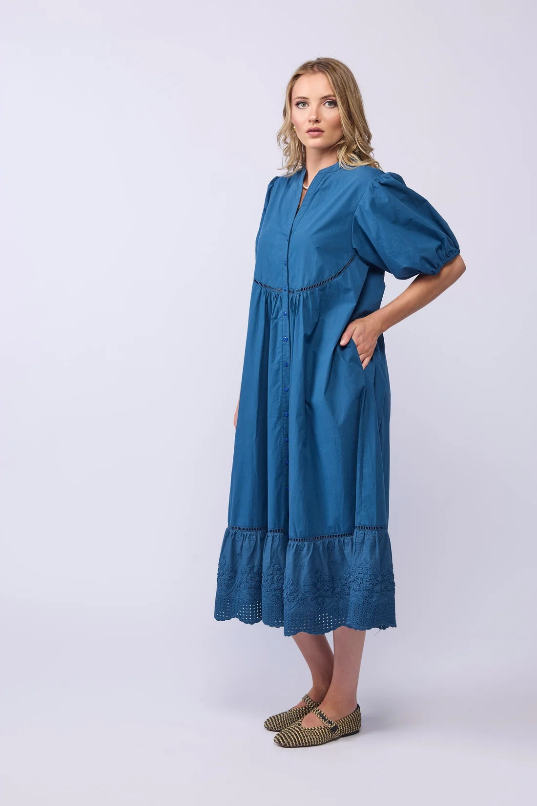 Josephine Dress - Marine