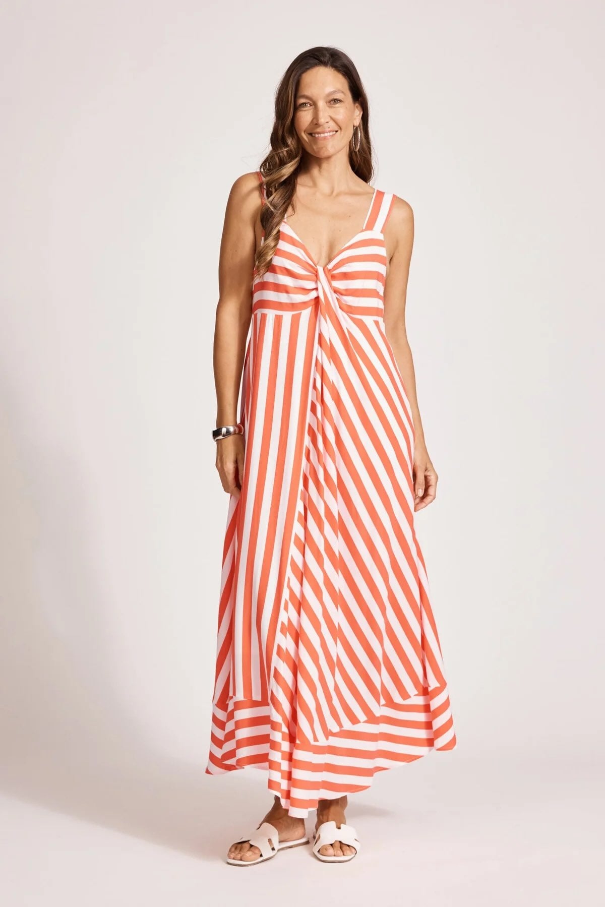 Treville Stripe Tank Maxi Dress