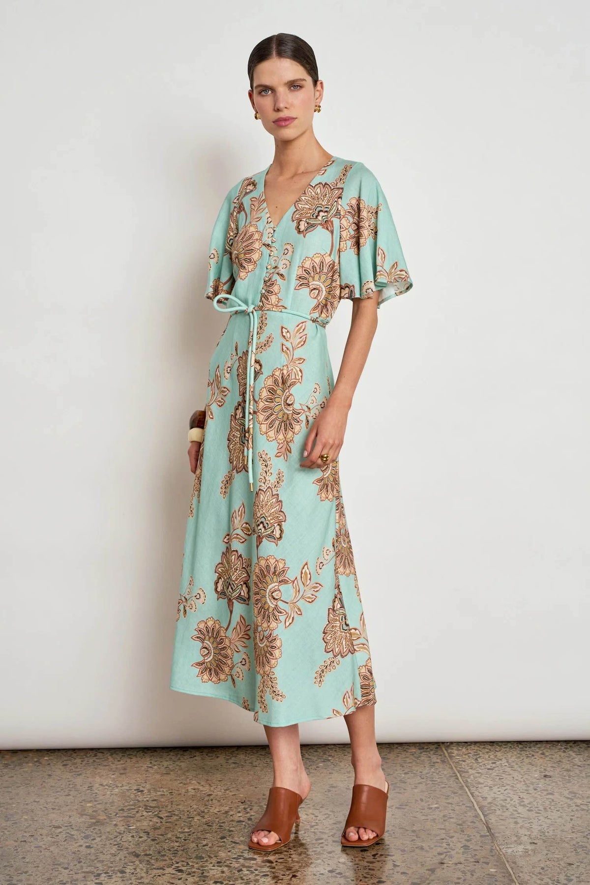 Premier Dress - Mint Kgari