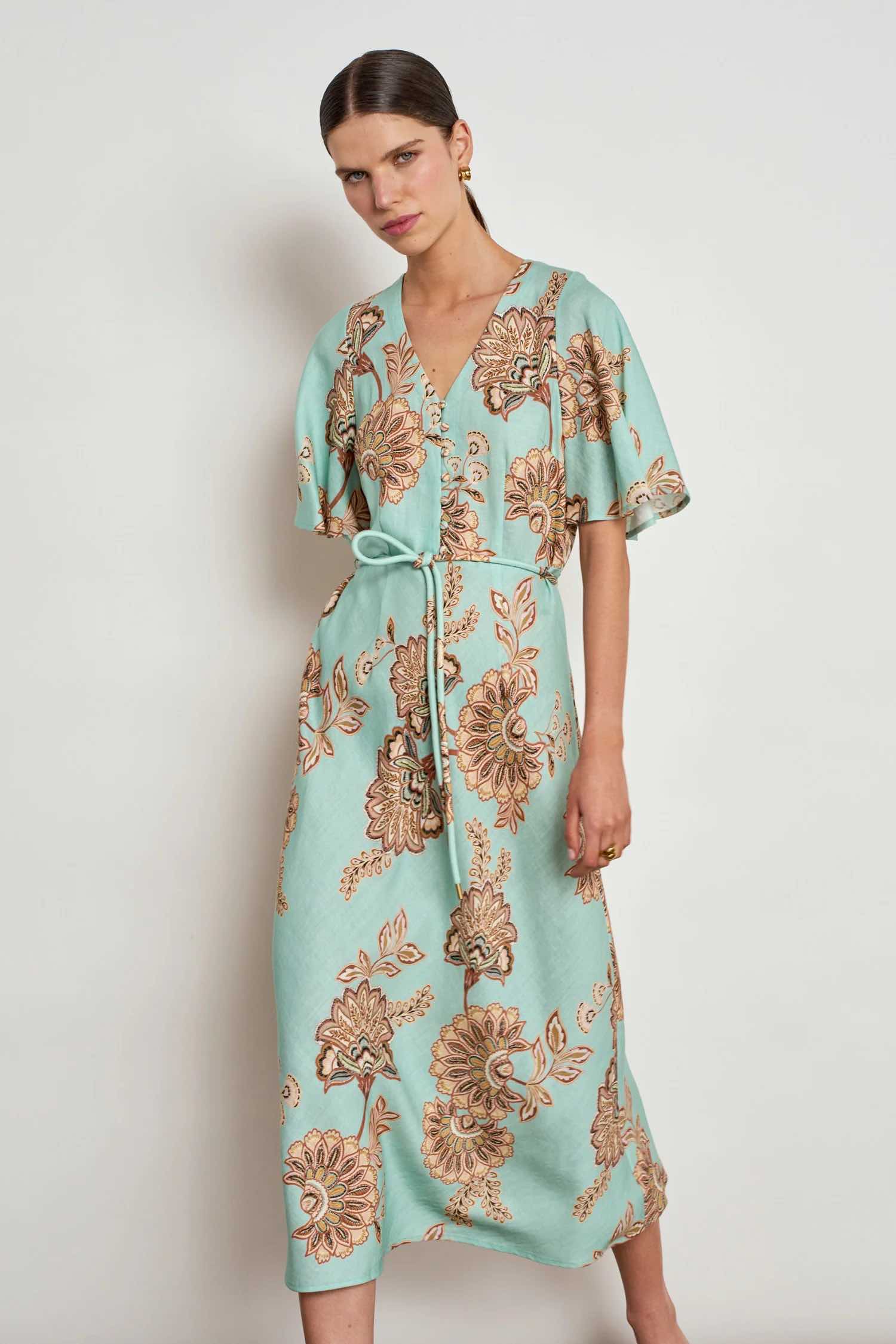 Premier Dress - Mint Kgari