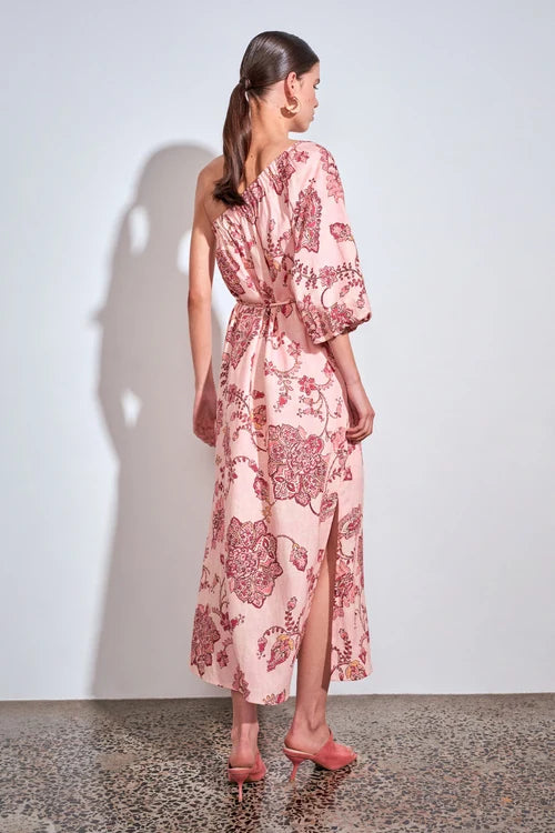 Silhouette Dress - Peony Paisley