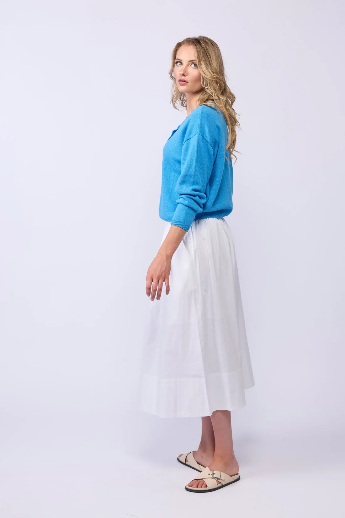 Direction Skirt - White