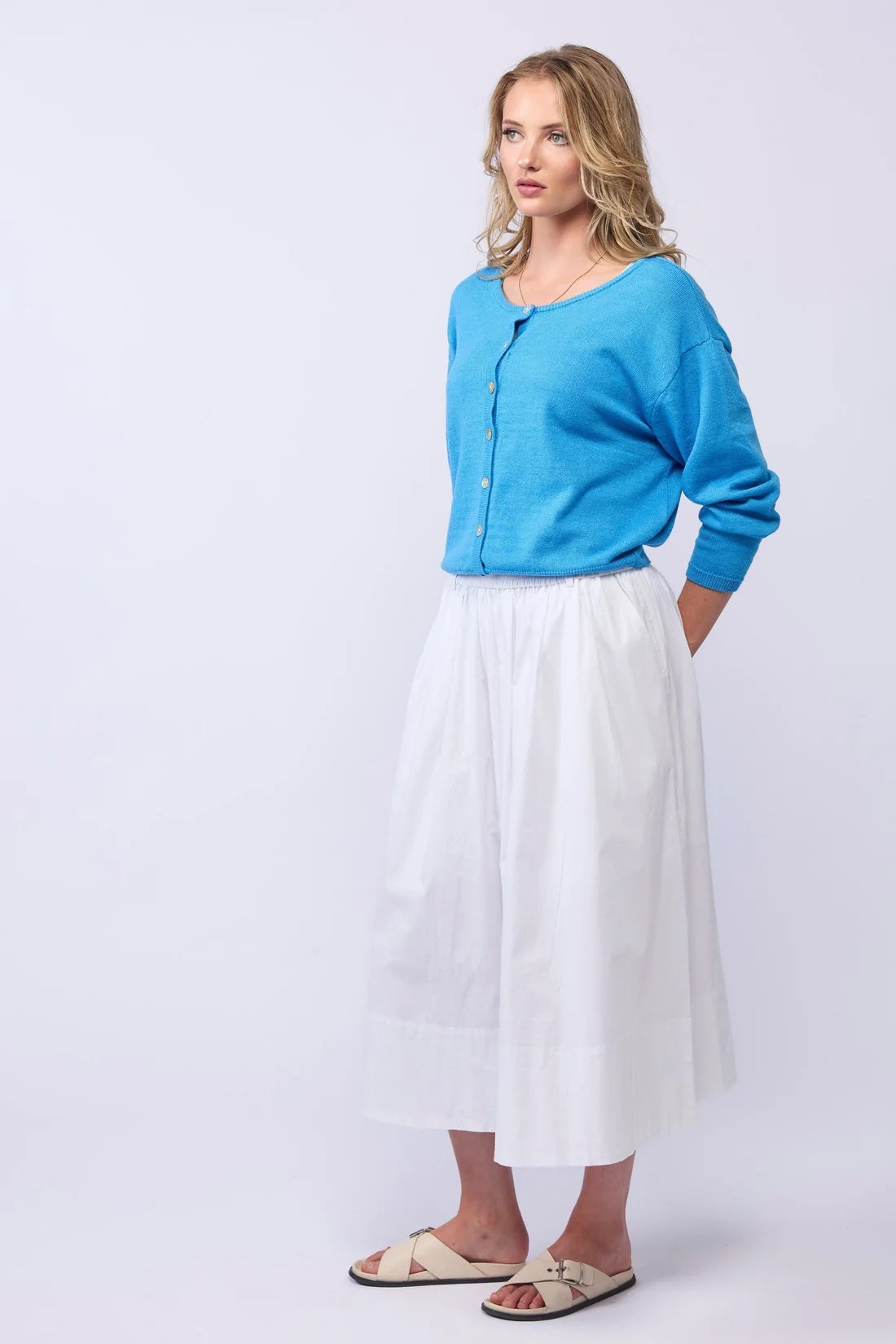 Direction Skirt - White