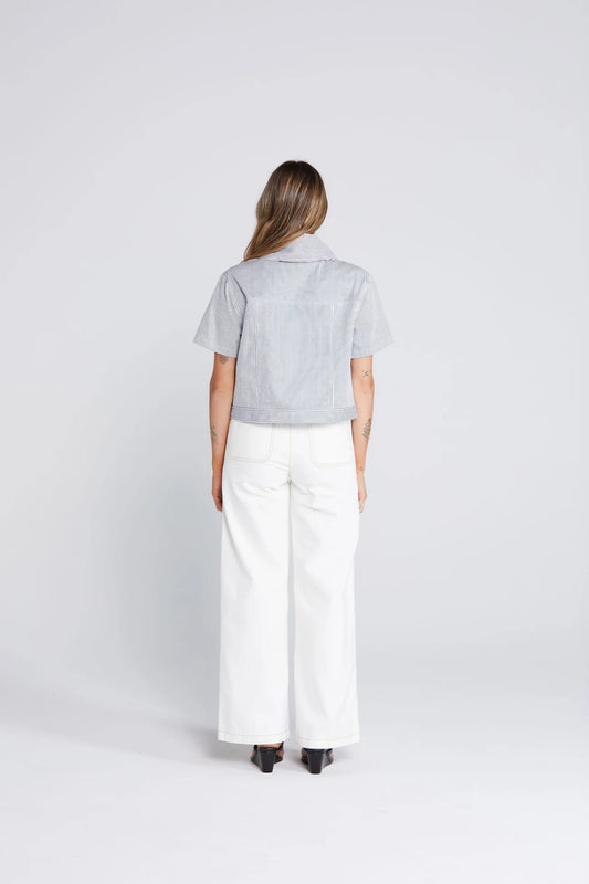 Zephrya Top - Seaside Stripe