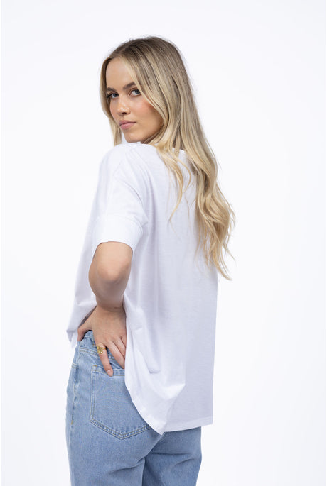 Dippy Tee - White