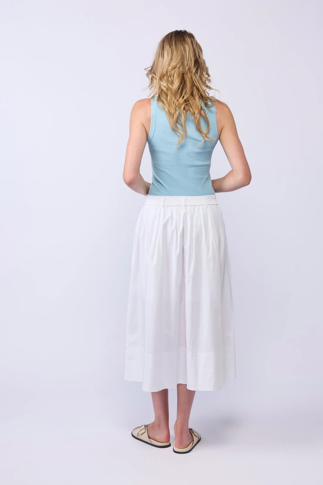 Direction Skirt - White