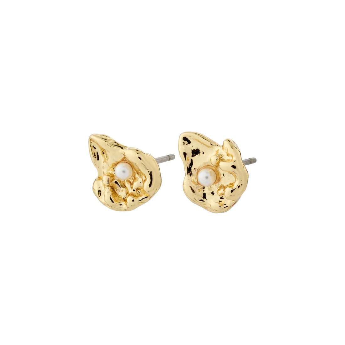 Pilgrim Inaya Recycled Earrings - Gold Plated