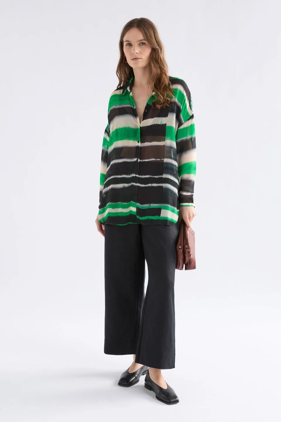 ELK Eir Sheer Shirt- Saillte Print