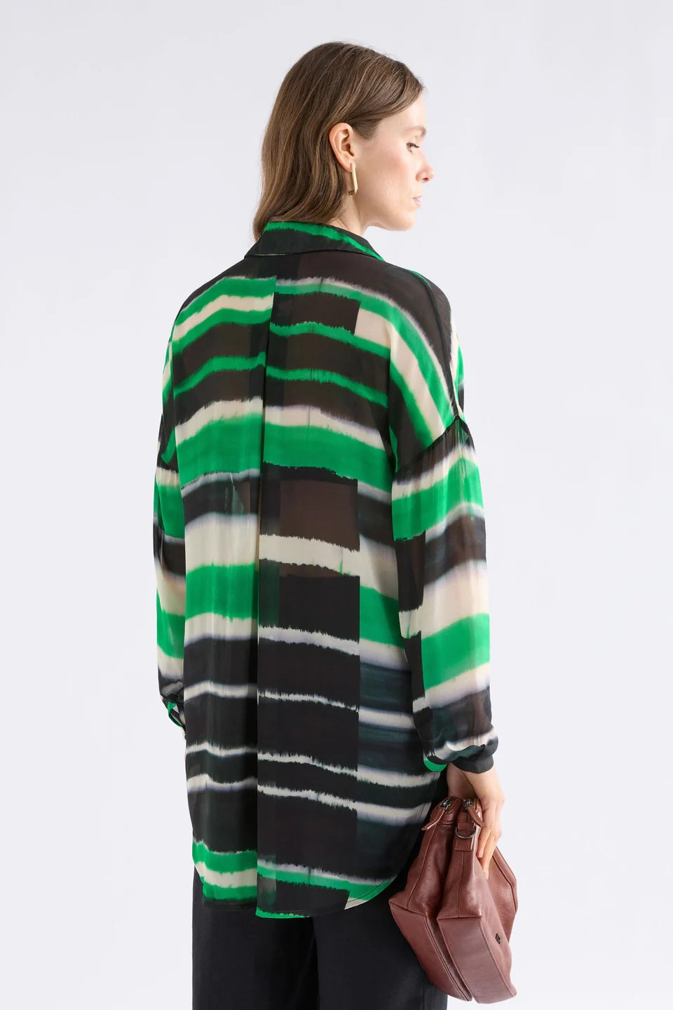 ELK Eir Sheer Shirt- Saillte Print