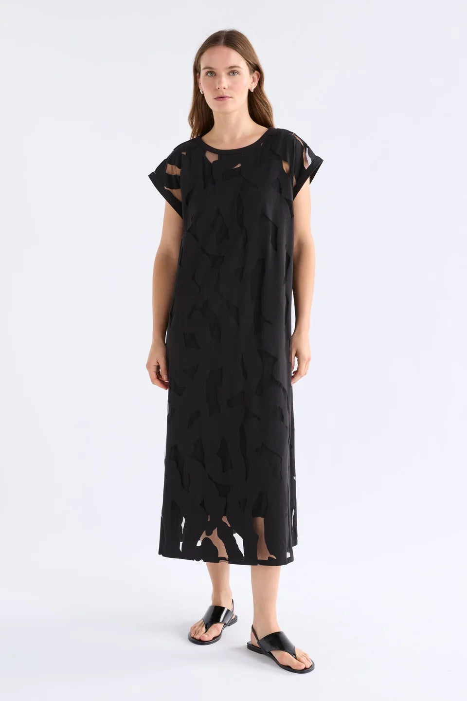 Varr Burnout Dress - Black