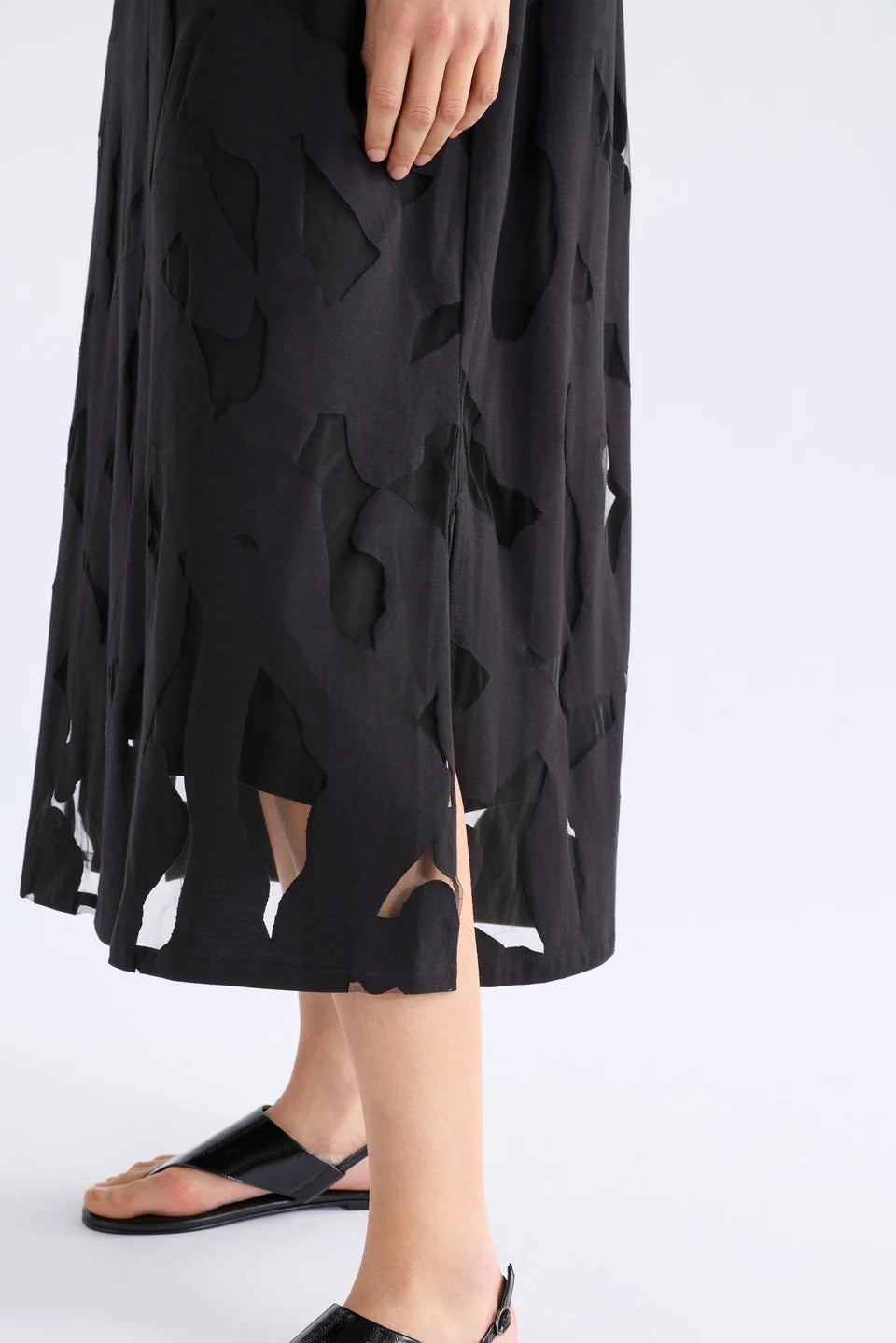 Varr Burnout Dress - Black