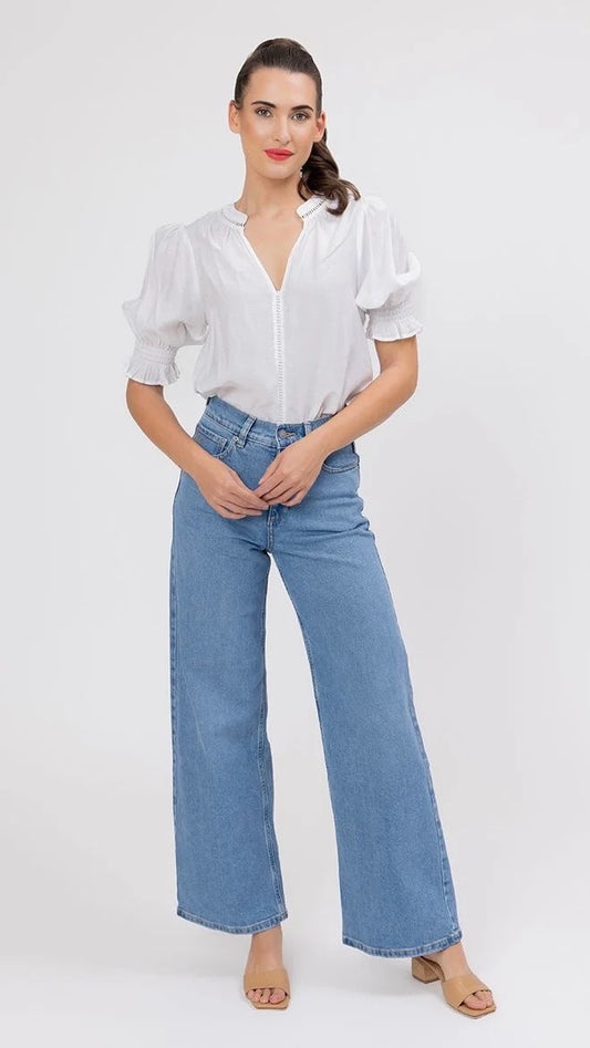 Addyson Top - White