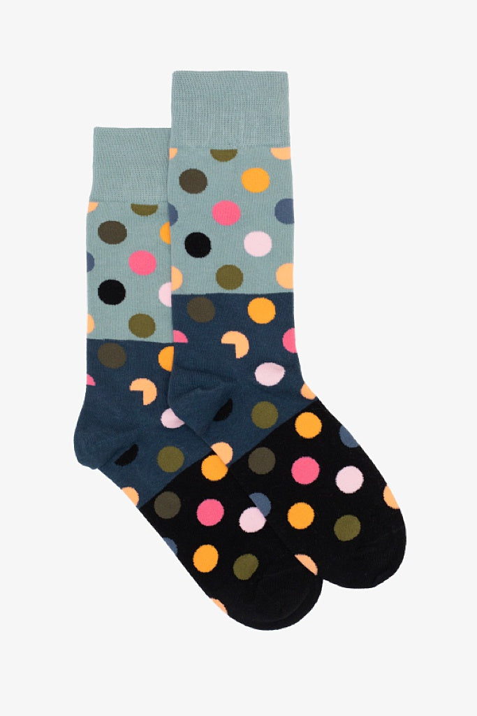 Mens Mod Dot Sock