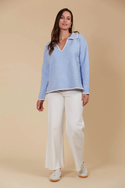 Athena Jumper - Sky