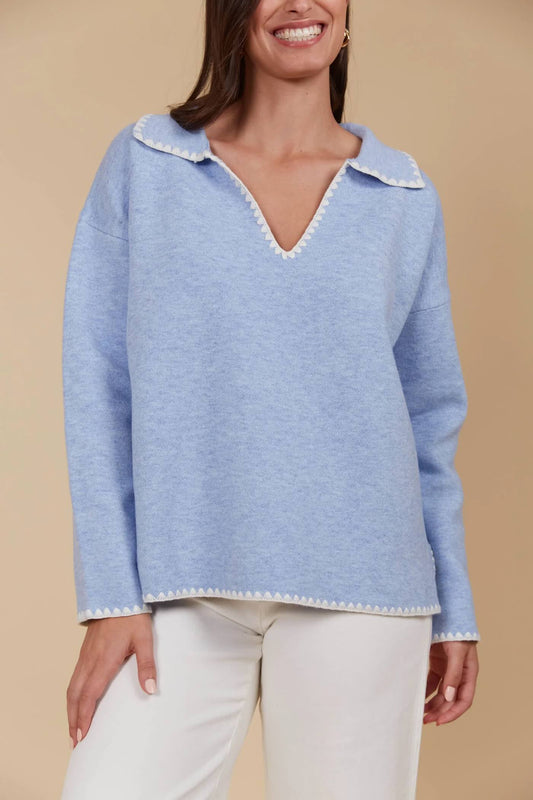 Athena Jumper - Sky