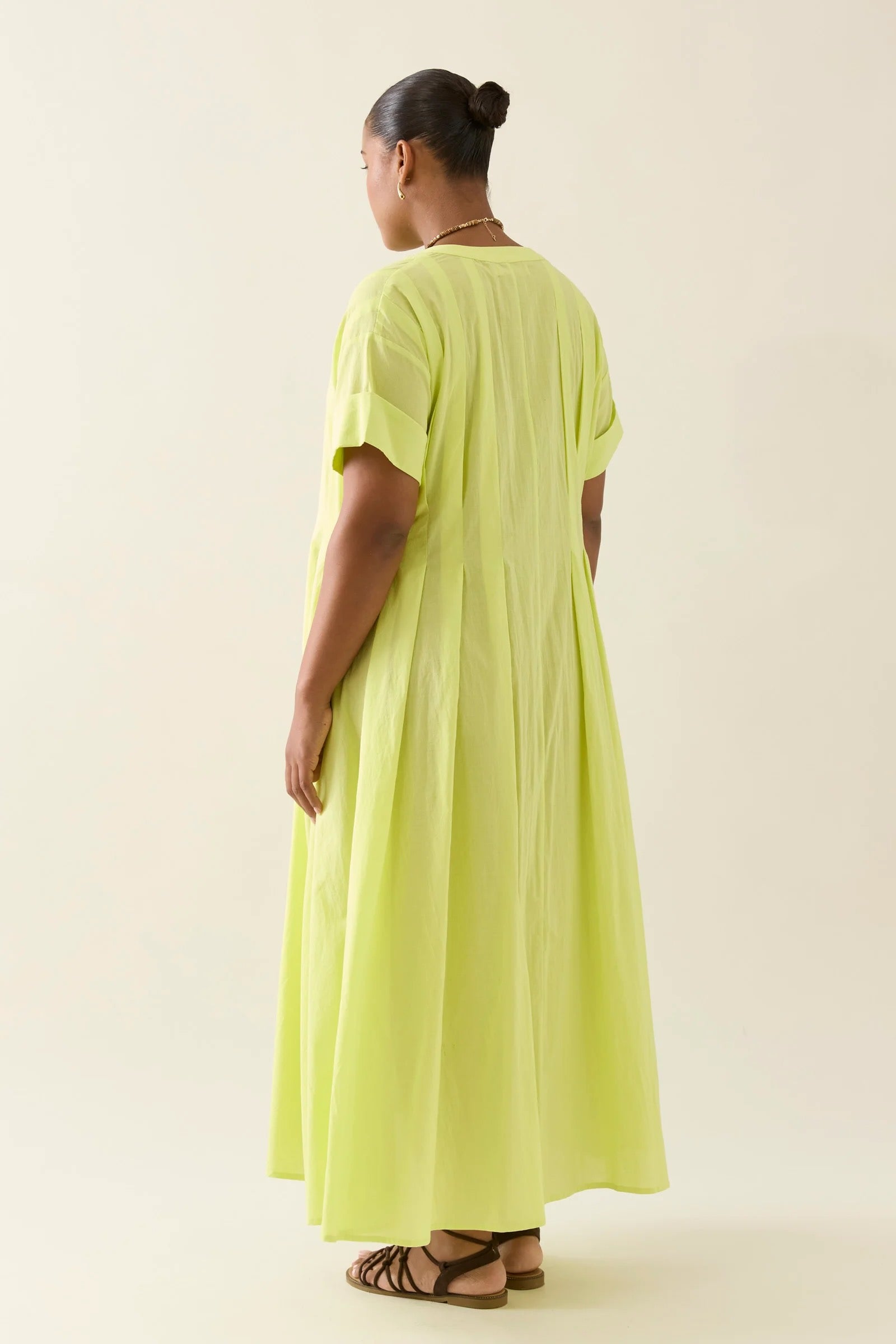 Aurora Pleat Maxi