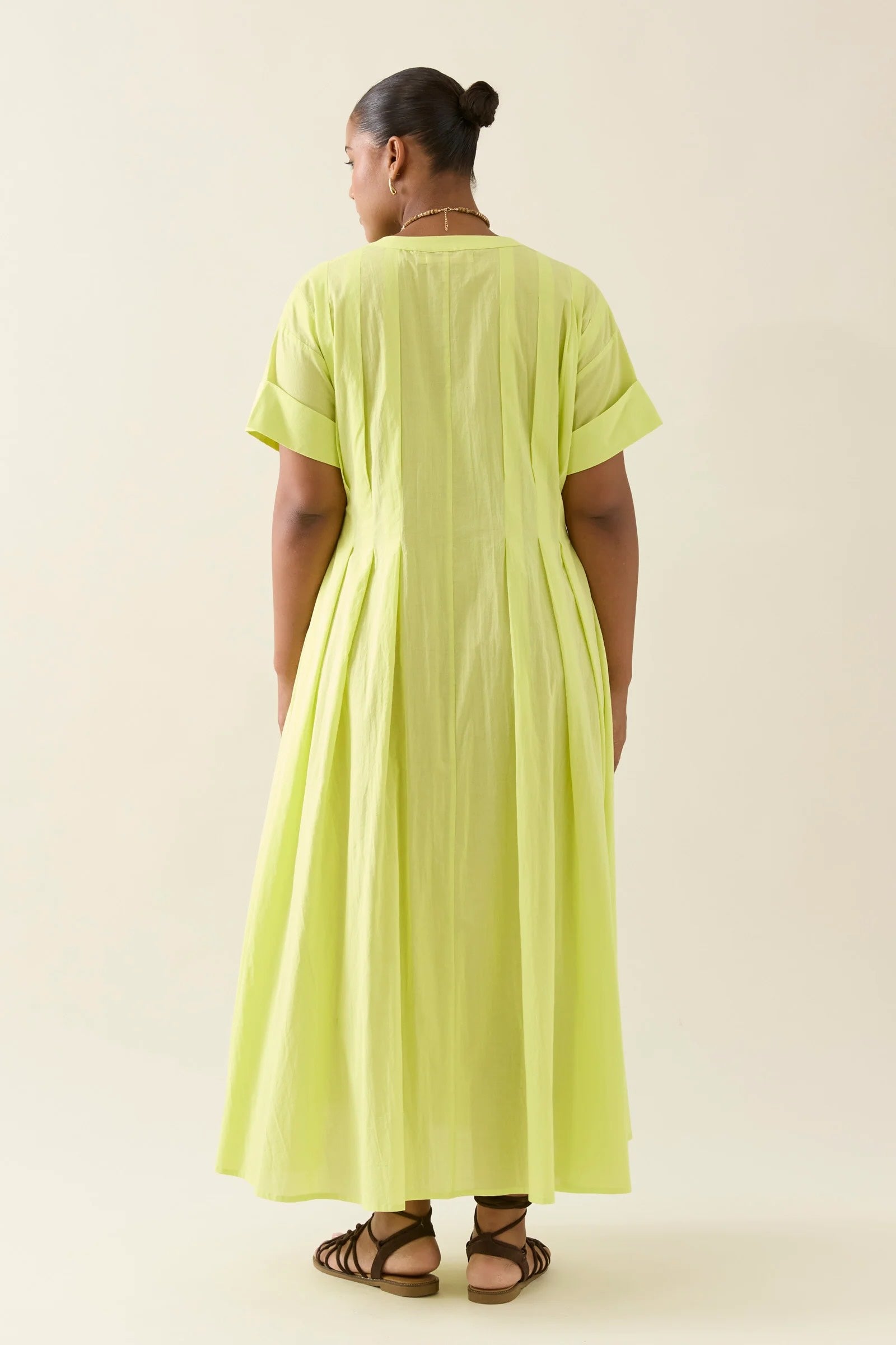 Aurora Pleat Maxi
