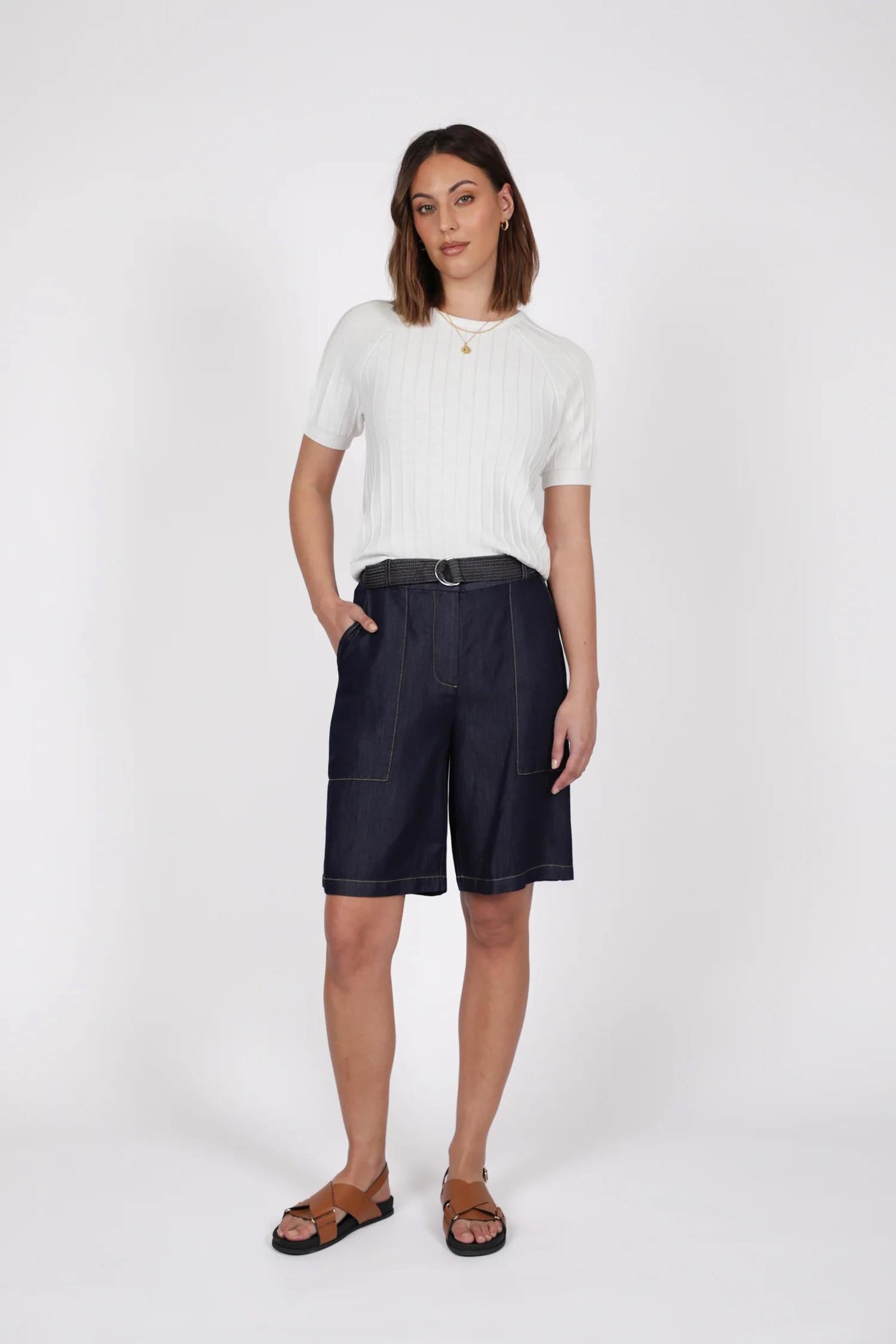 Axis Longline Short - Indigo