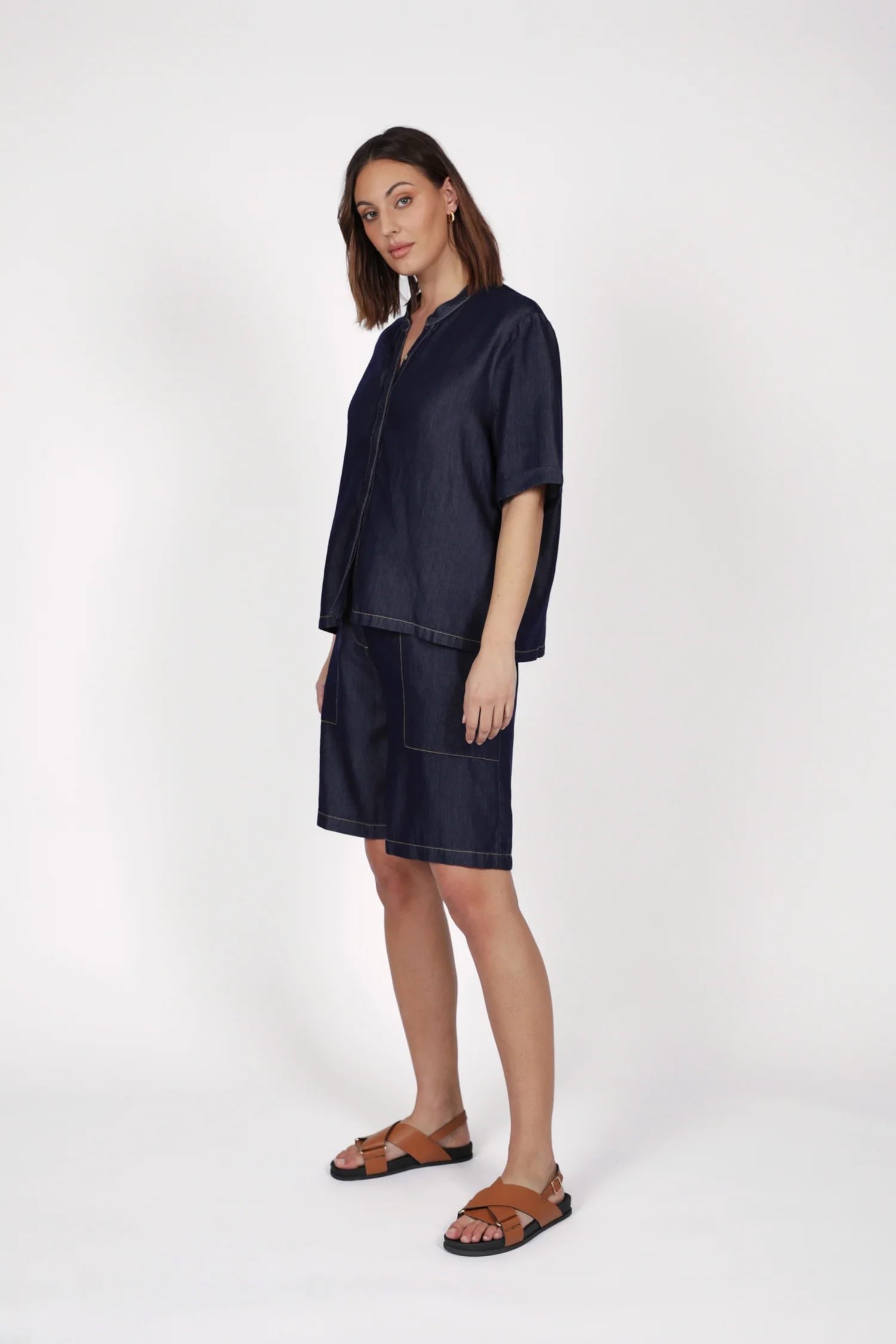 Axis Top - Indigo