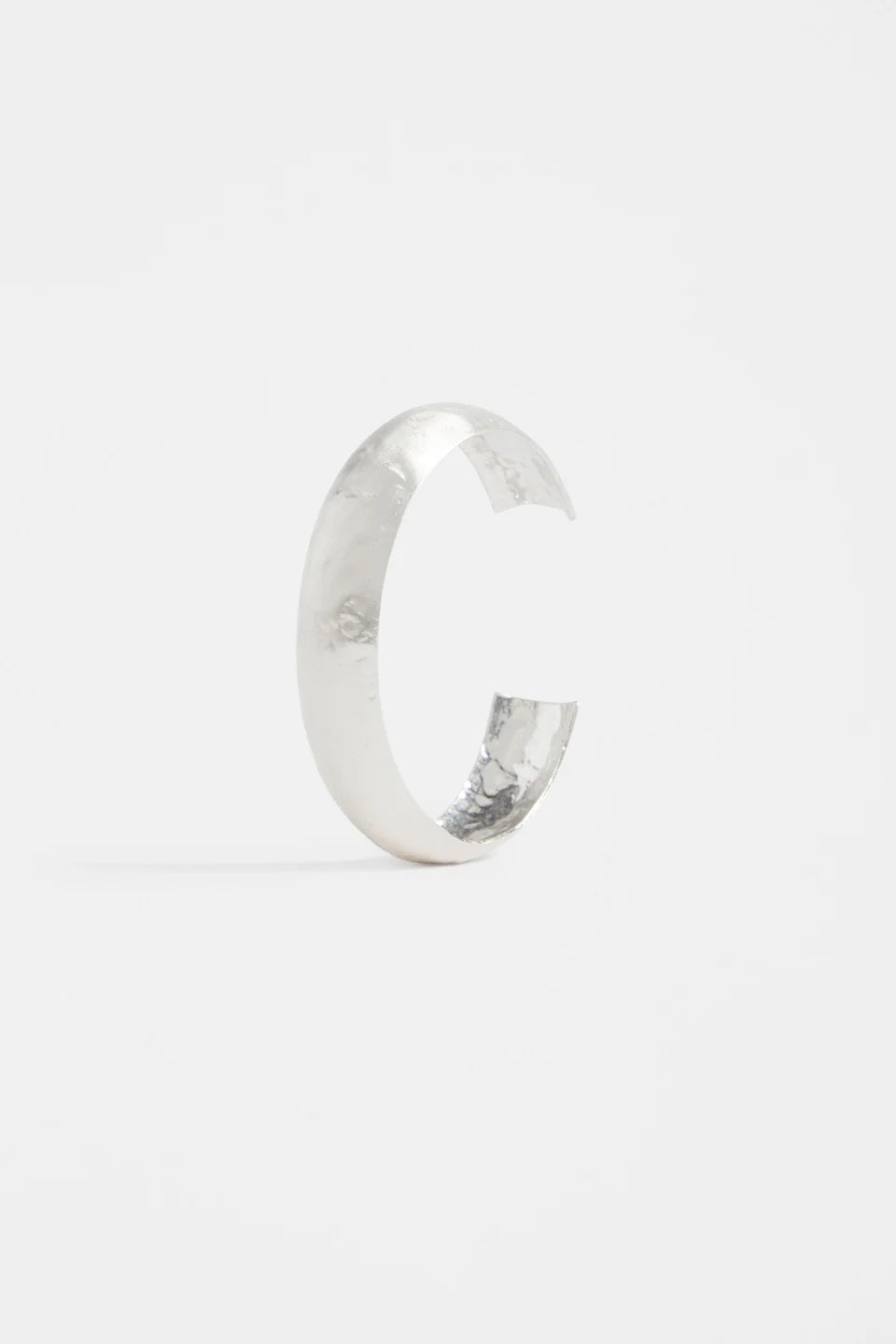 Gild Thin Cuff Bangle - Silver