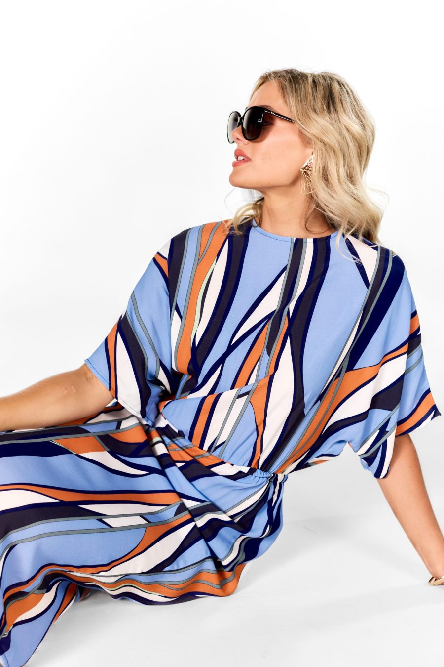 Venice Short Sleeve Midi