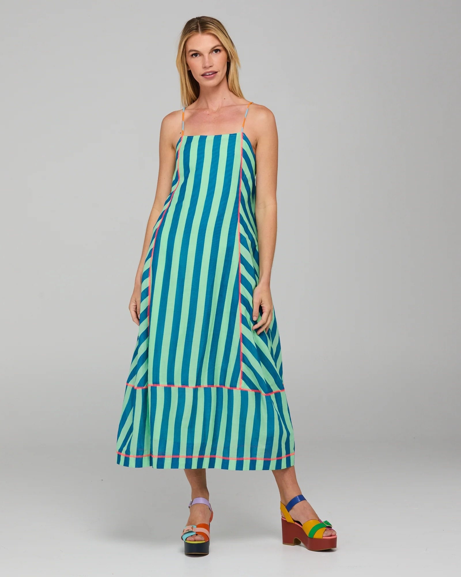 Sami Dress - Capri Green