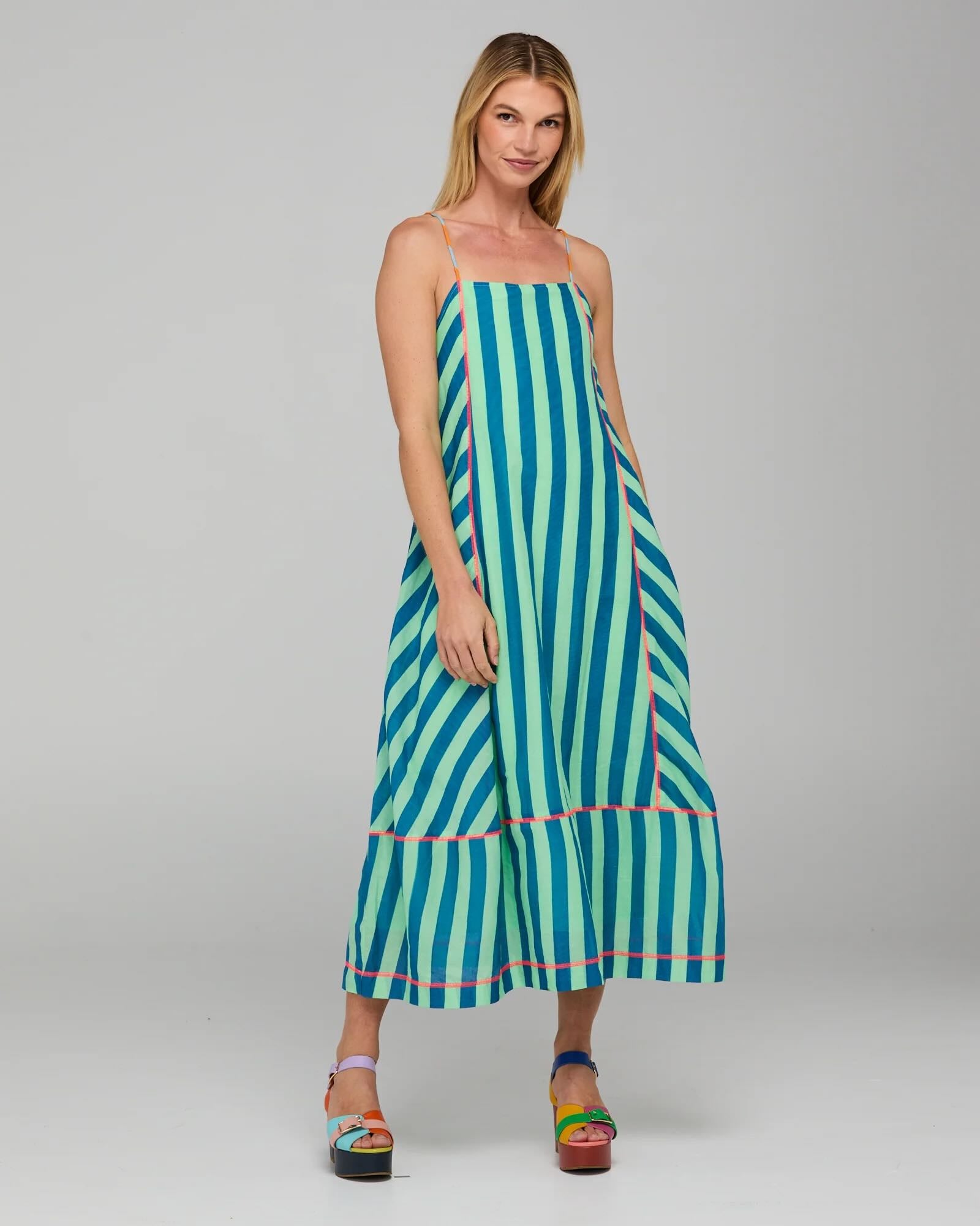Sami Dress - Capri Green