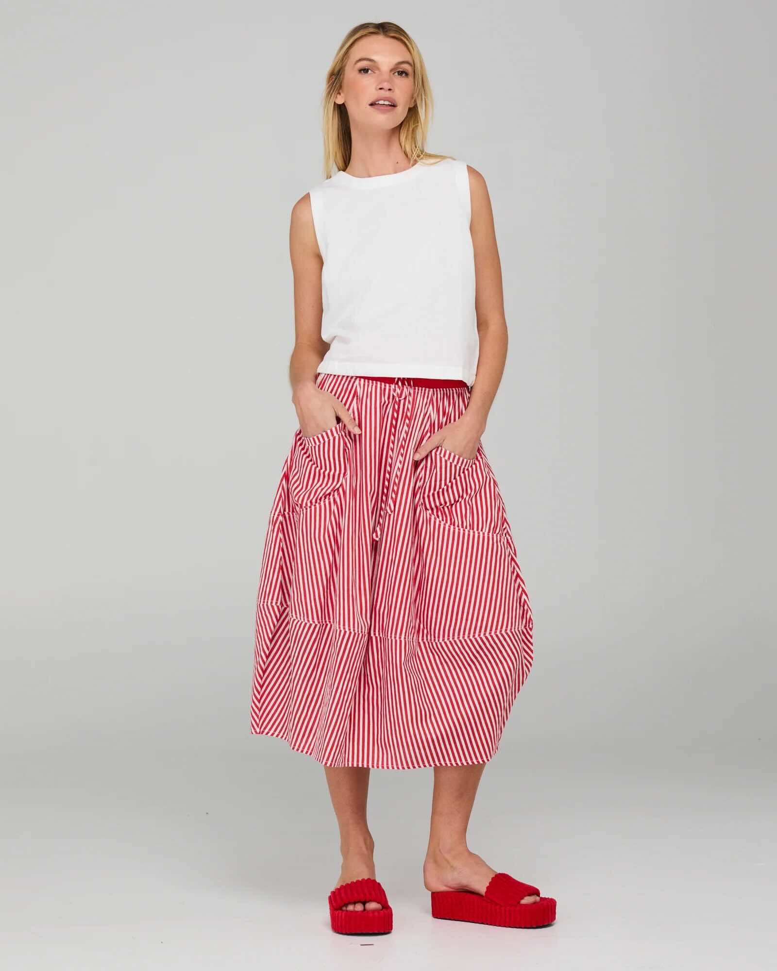 Guru Skirt - Emelia Stripe