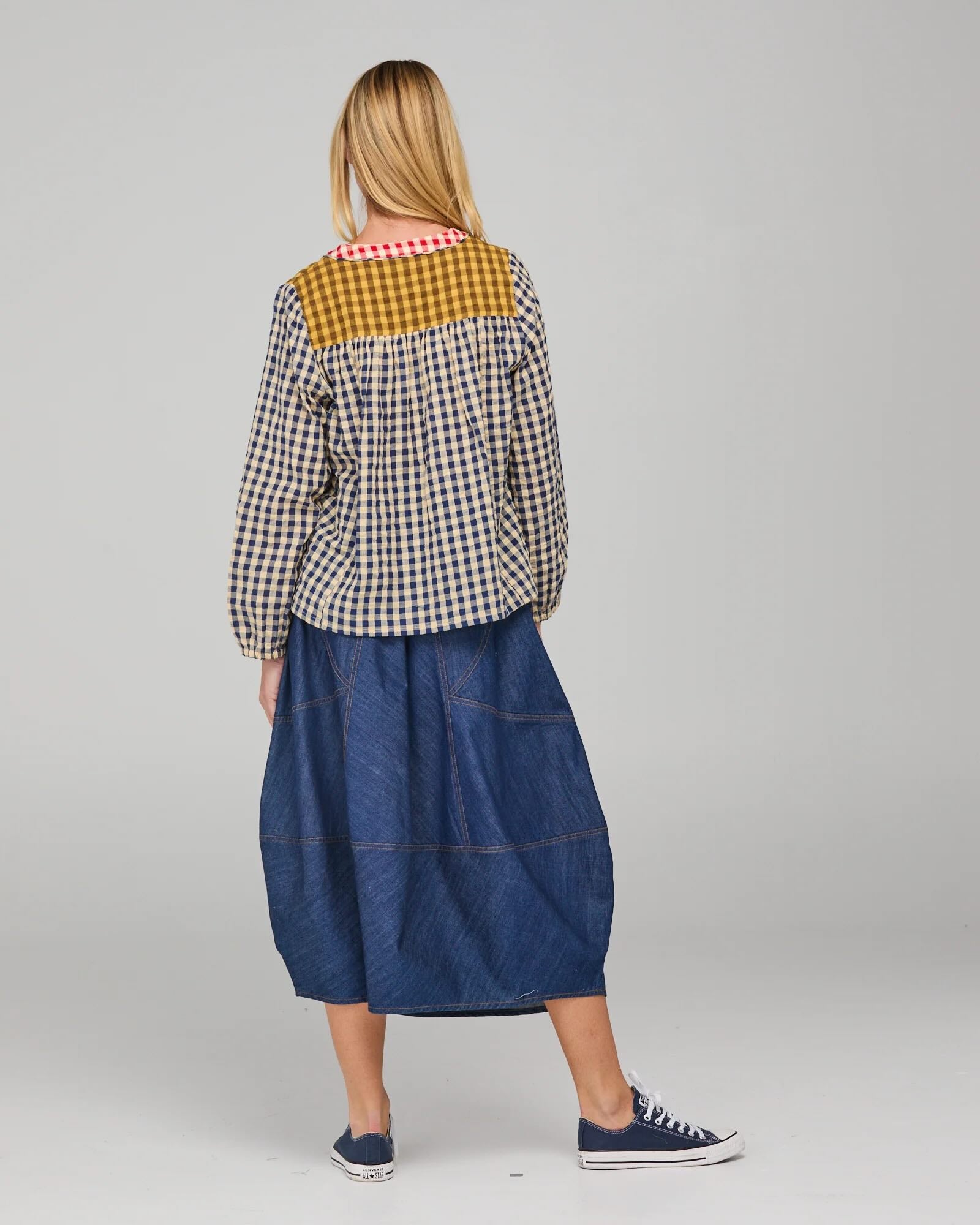 Guru Skirt - Dark Denim