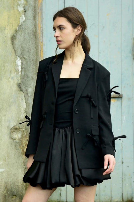 Say It Isn't Bow Blazer