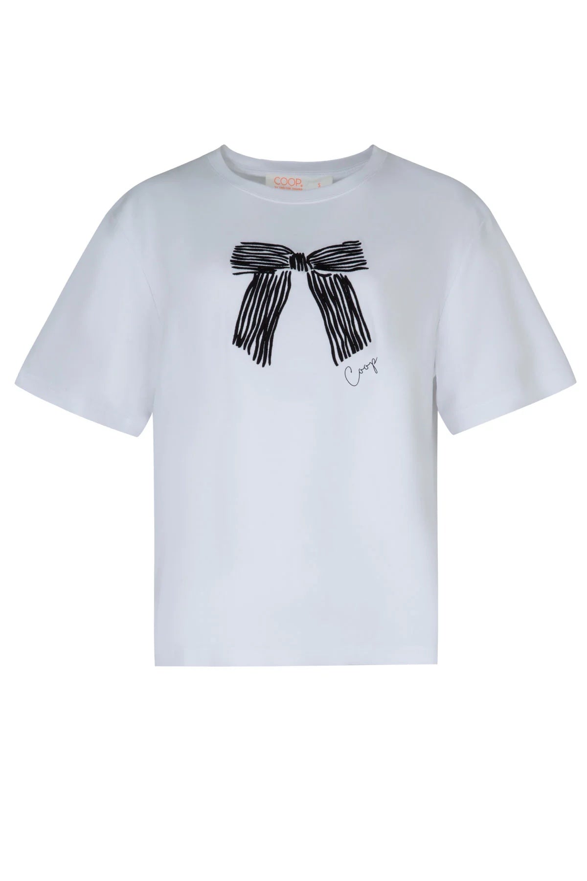 Gotta Bow T-Shirt - White & Black