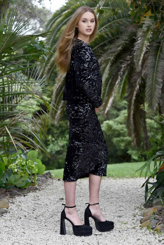 Shimmy Shimmer Skirt