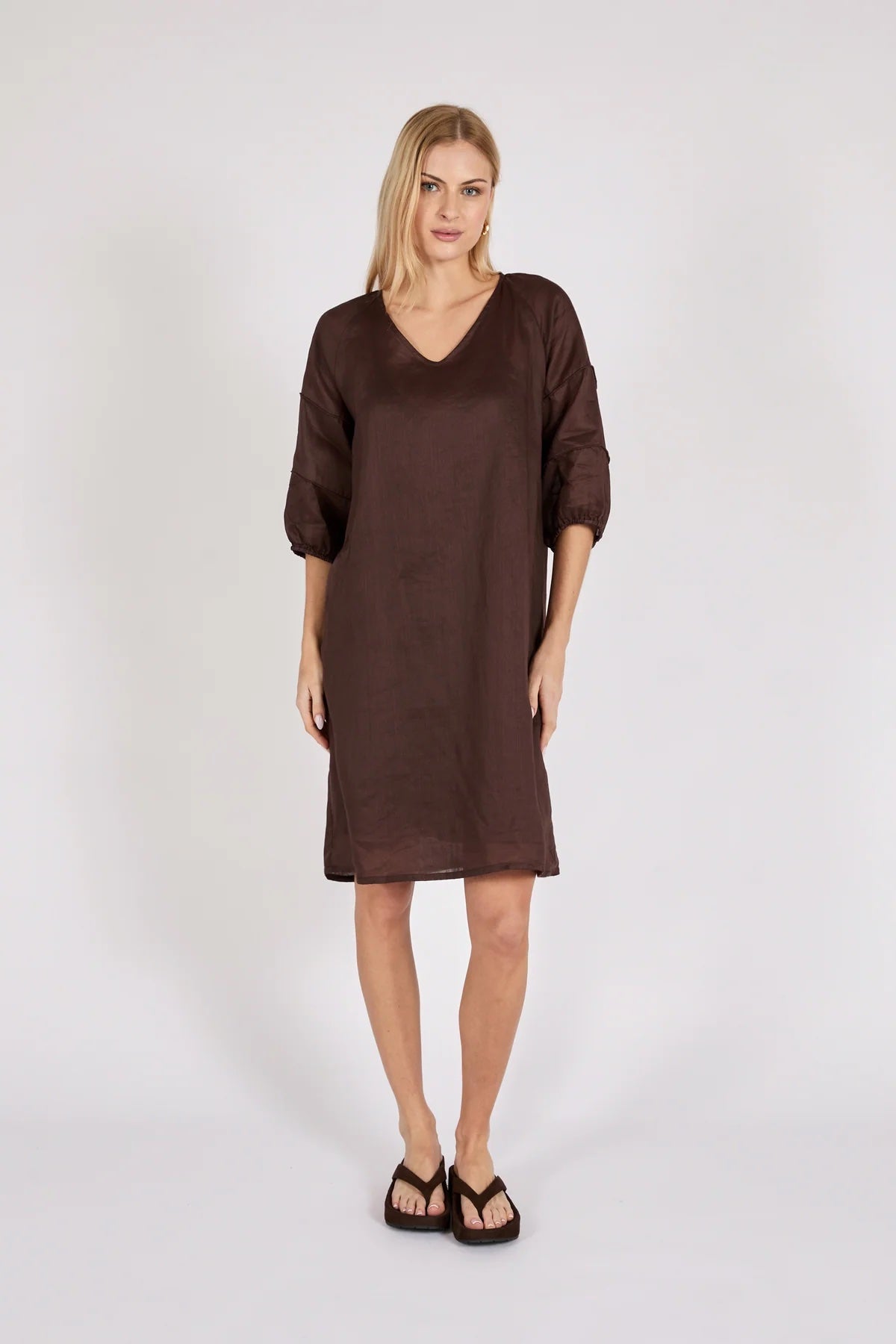 Cabana Dress - Chocolate
