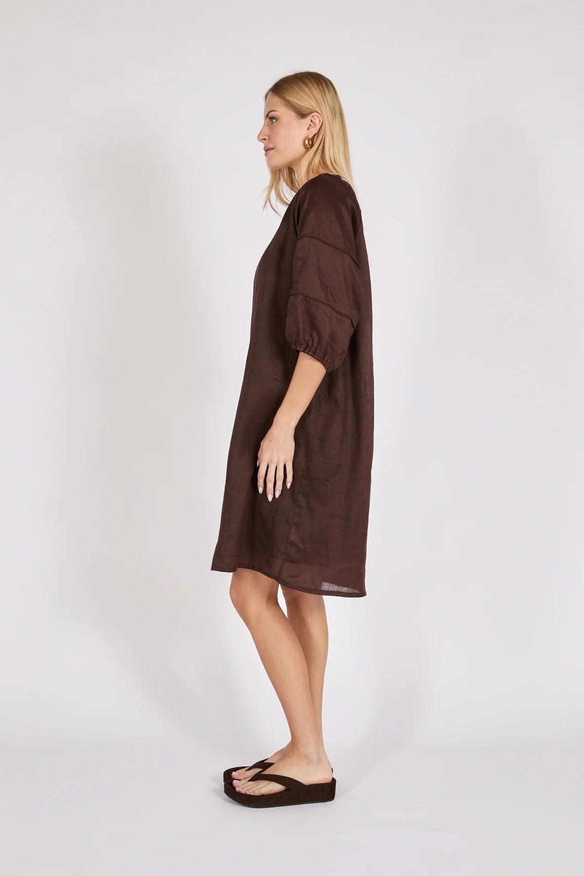 Cabana Dress - Chocolate