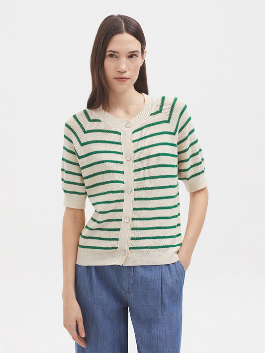 Striped Cardigan