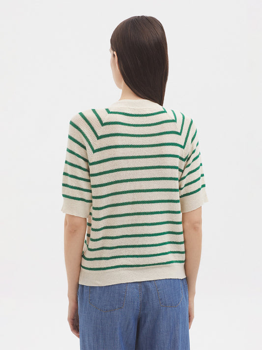 Striped Cardigan