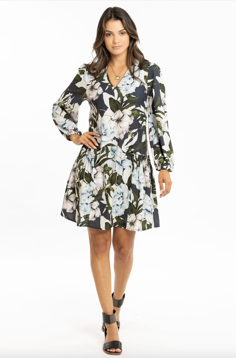 Como Panelled Swing Dress