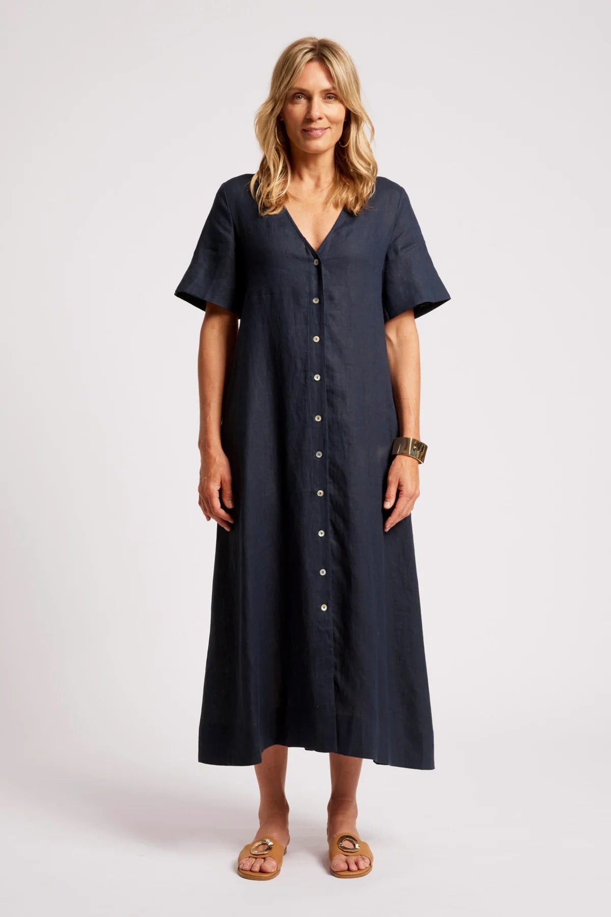 Cove Maxi Dress - Indigo