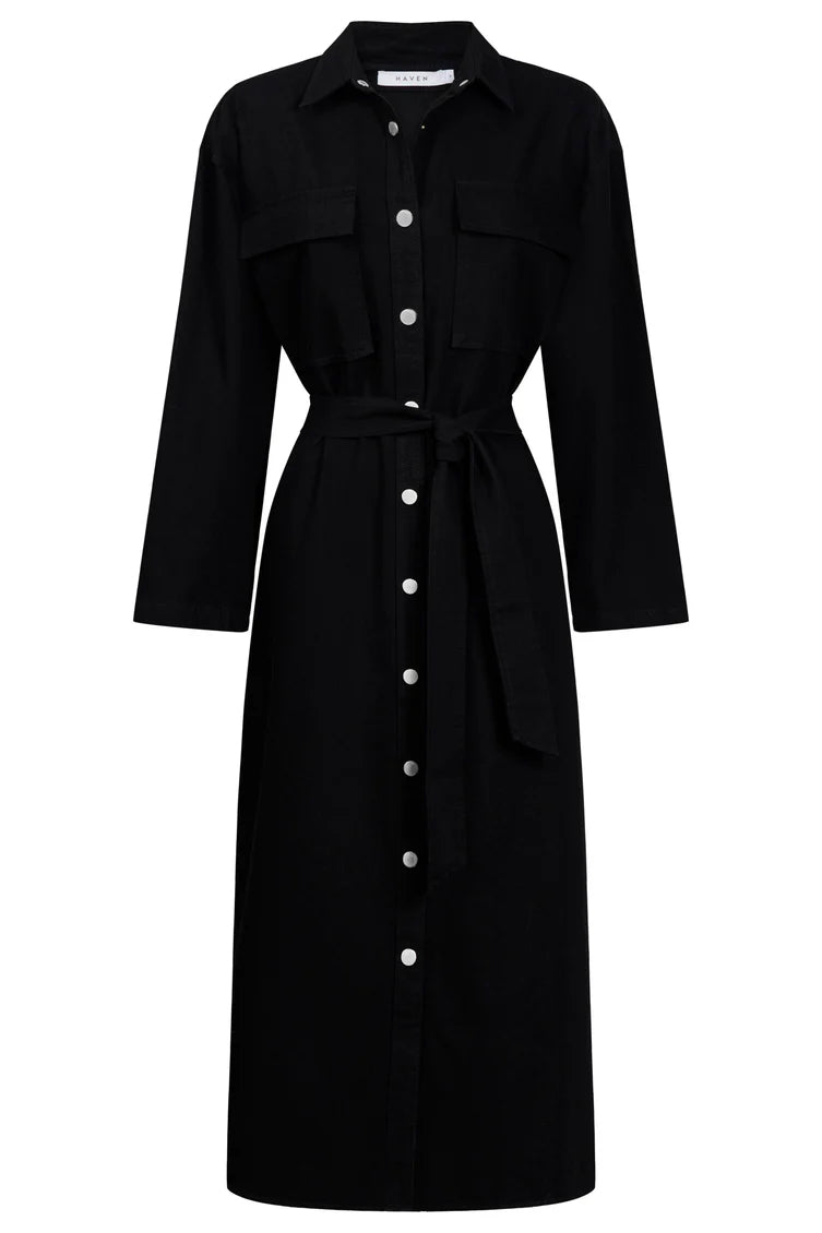 Denver Denim Shirt Dress