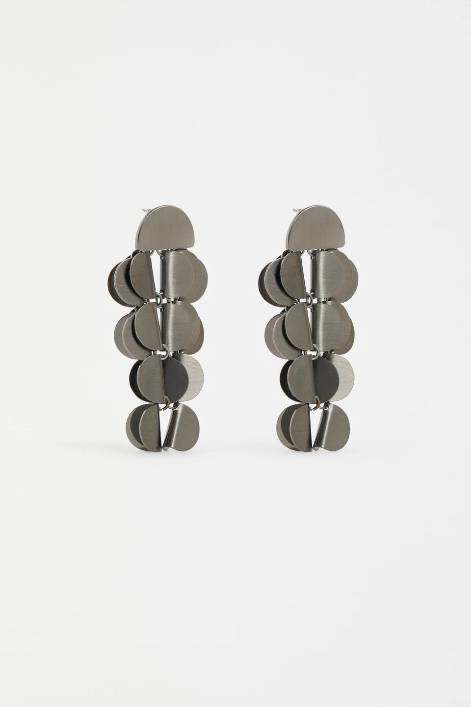 ELK Ozett Drop Earring-Gun Metal