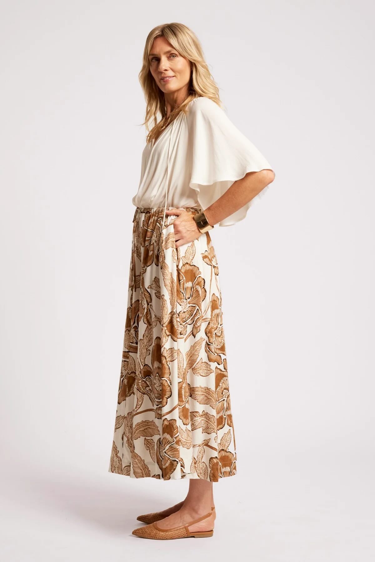 Gala Maxi Skirt - Dune